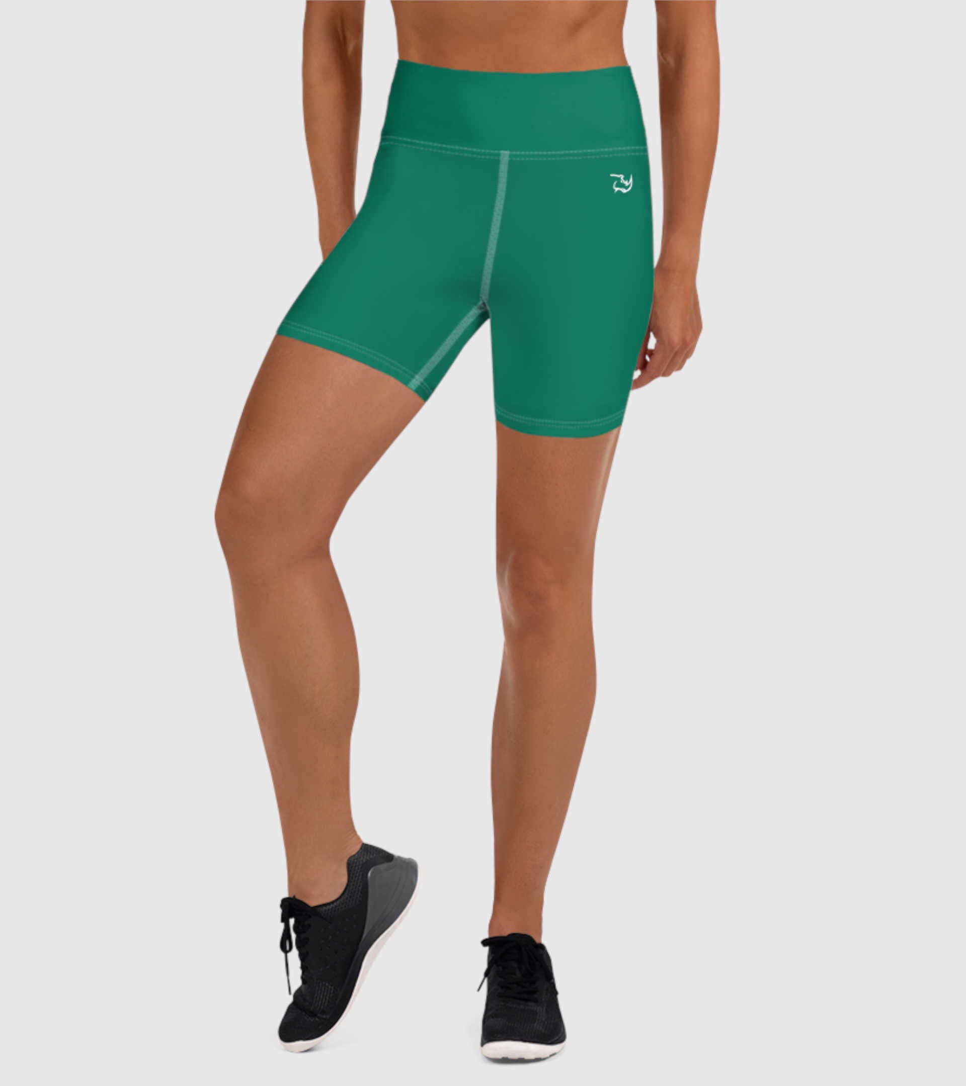 High Waisted Training Shorts