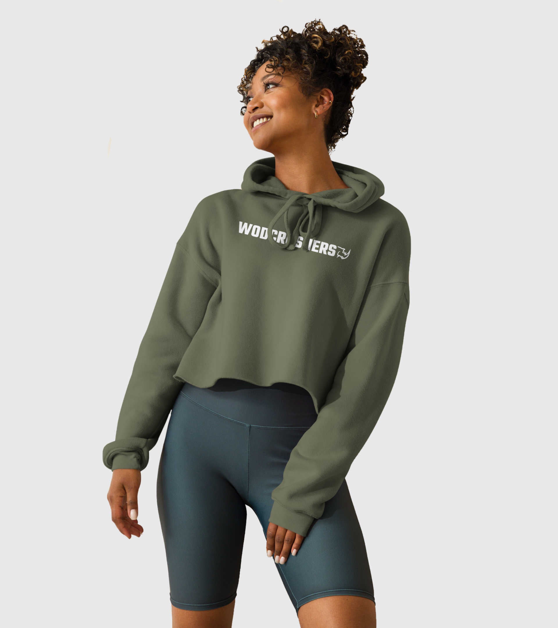 Training Cropped Hoodie
