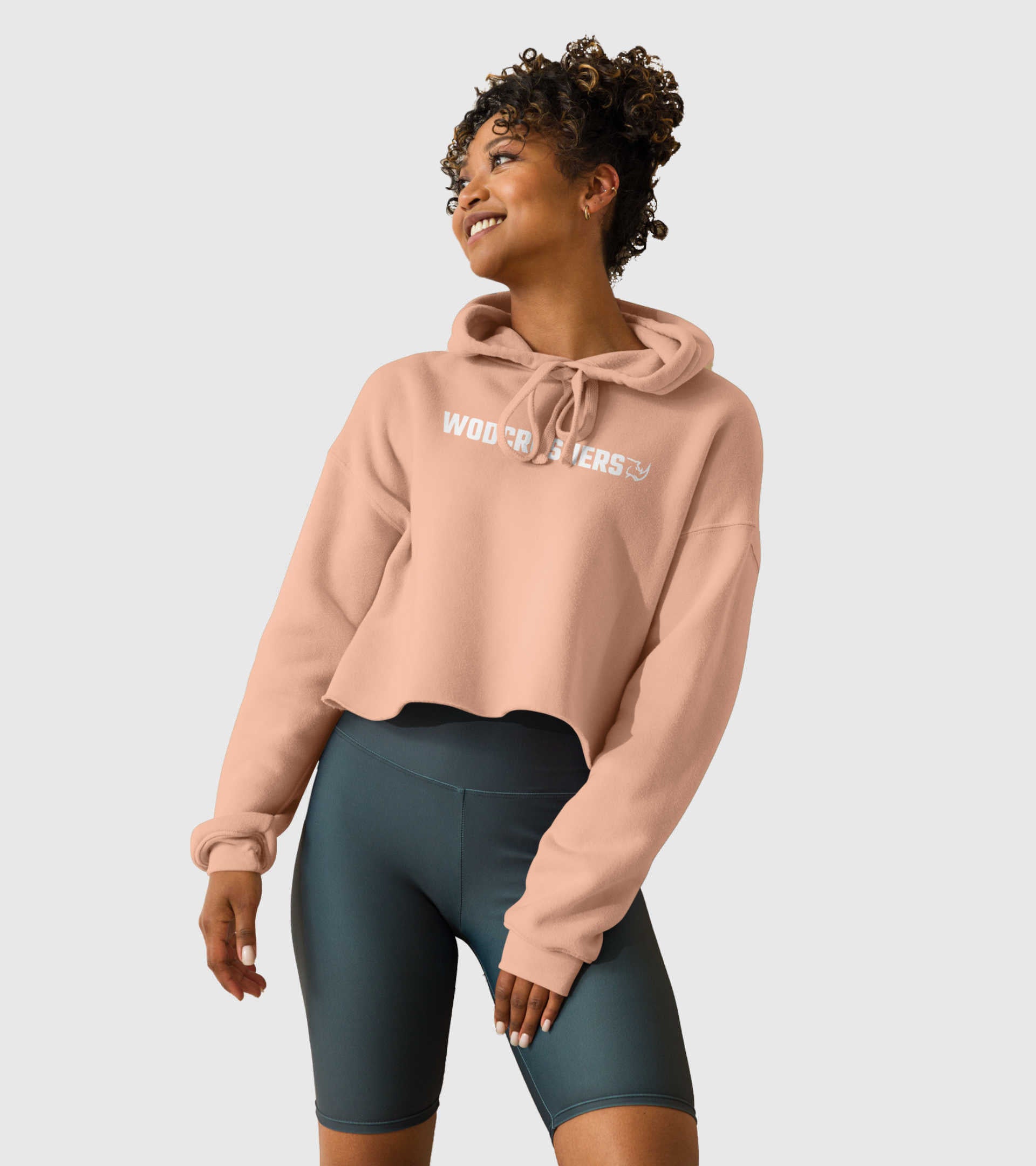 Training Cropped Hoodie