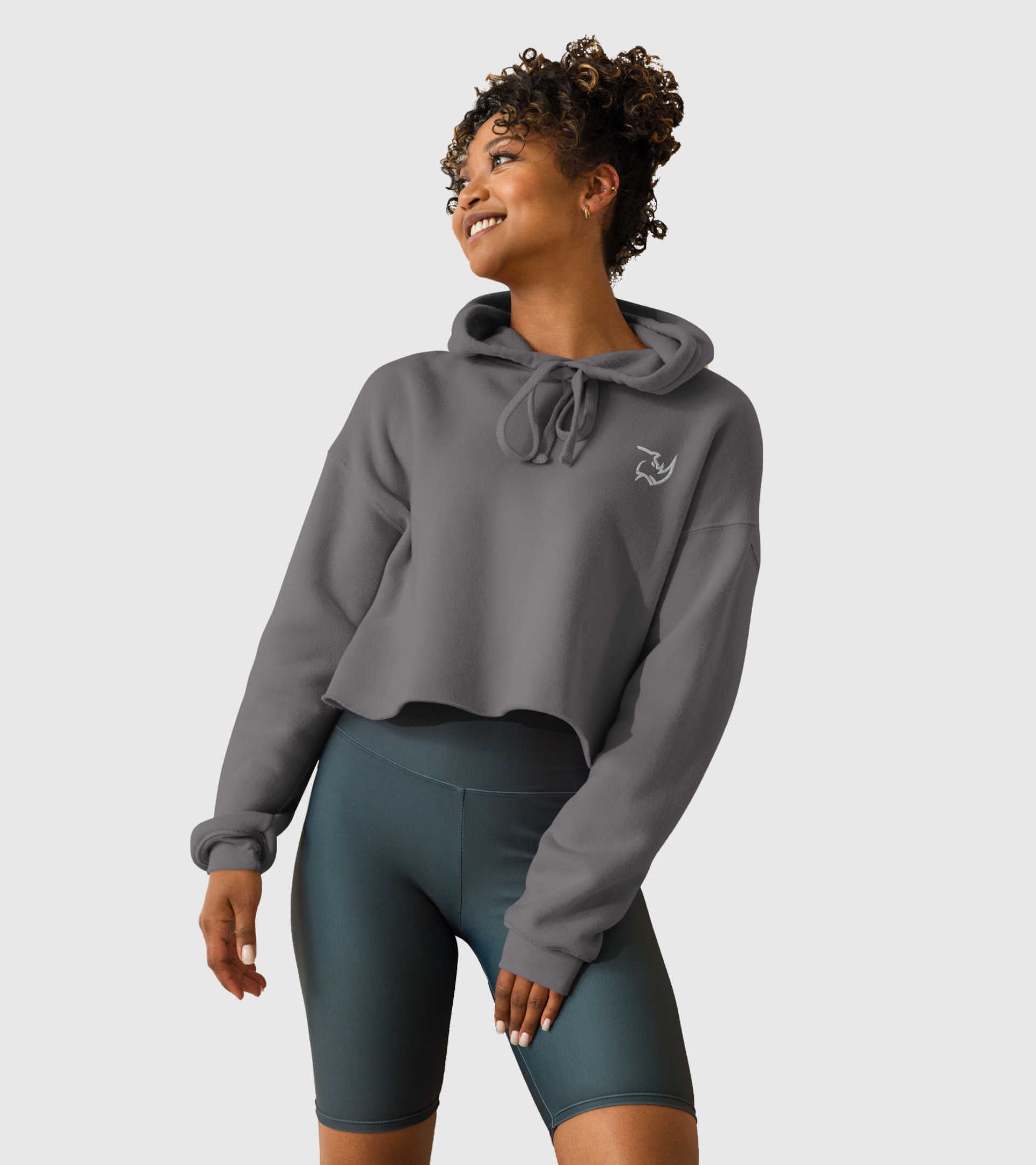 Training Cropped Hoodie