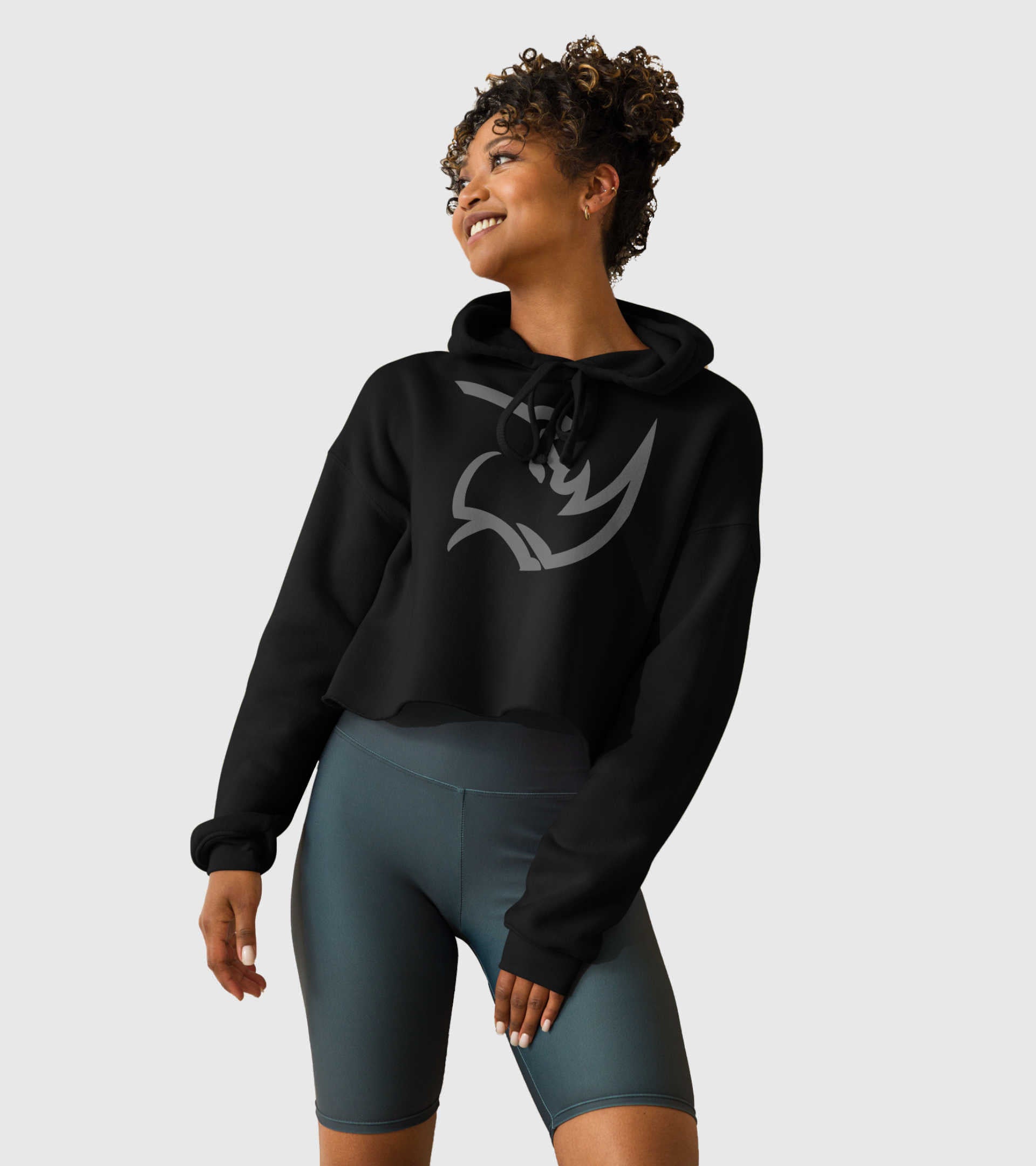 Training Cropped Hoodie